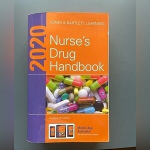 Nurses Drug Handbook 2020, 19th Edition BY Jones & Bartlett Learning